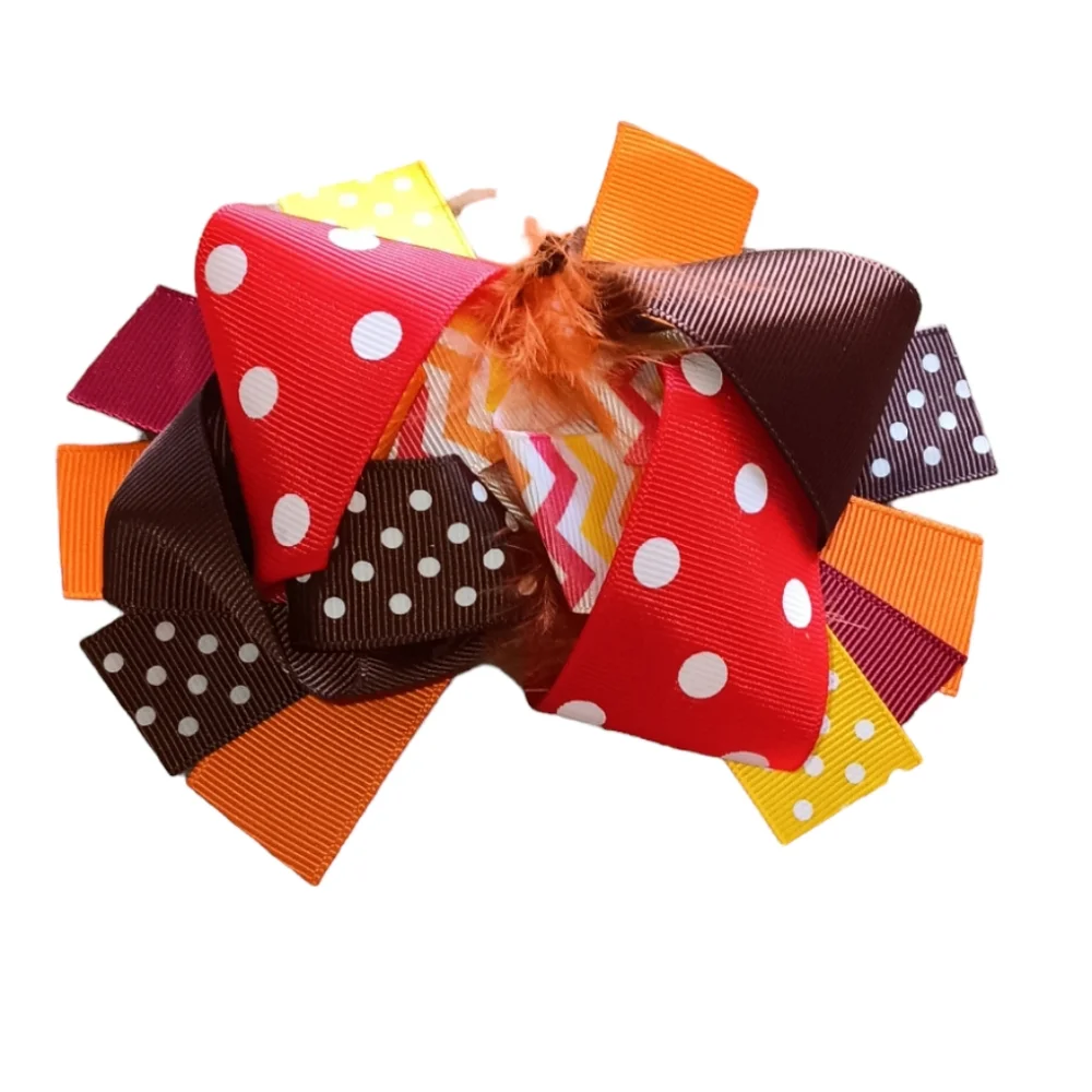 - PRETTY GIRL (4) HOLIDAY HAIR BOWS
